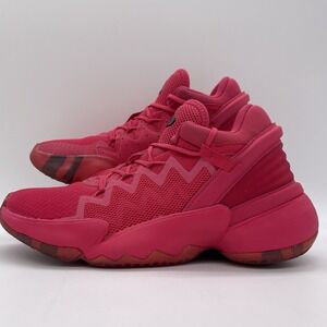 Adidas Mens 6 Womens 7 D.O.N. Crayola Jazzberry Jam Pink FW8750 High-Top ISSUE 2